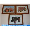 Image 1 : Case, Massey-Harris, and Oliver tractor pictures