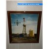 Image 1 : Oil rig picture clock