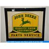 Image 1 : Framed John Deere parts & service sign