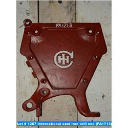 International cast iron drill end (FA1713)