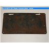Image 2 : 1917 Sask. License plate - metal