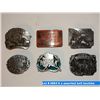 Image 1 : 6 x assorted belt buckles