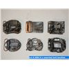 Image 2 : 6 x assorted belt buckles