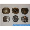 Image 1 : 6 x assorted belt buckles
