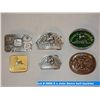 Image 1 : 6 x John Deere belt buckles
