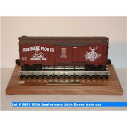 80th Anniversary John Deere train car