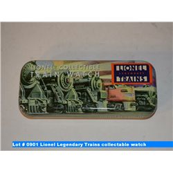 Lionel Legendary Trains collectable watch