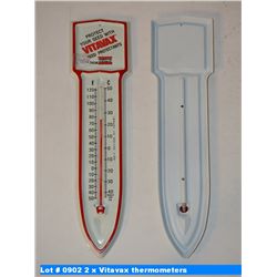2 x Vitavax thermometers