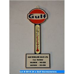 24 x Gulf thermometers