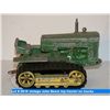 Image 2 : vintage John Deere toy tractor on tracks