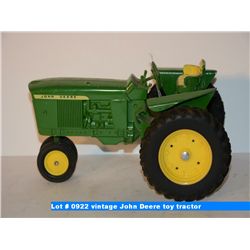 vintage John Deere toy tractor