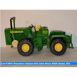 Precision classics Ertl John Deere 8020 diesel tractor, #22