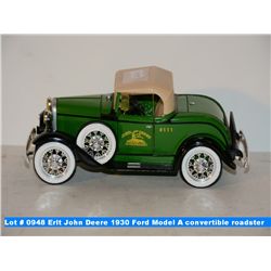 Erlt John Deere 1930 Ford Model A convertible roadster