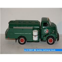 BA tanker delivery truck