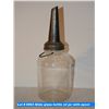 Image 2 : Glide glass bottle oil jar with pouring spout