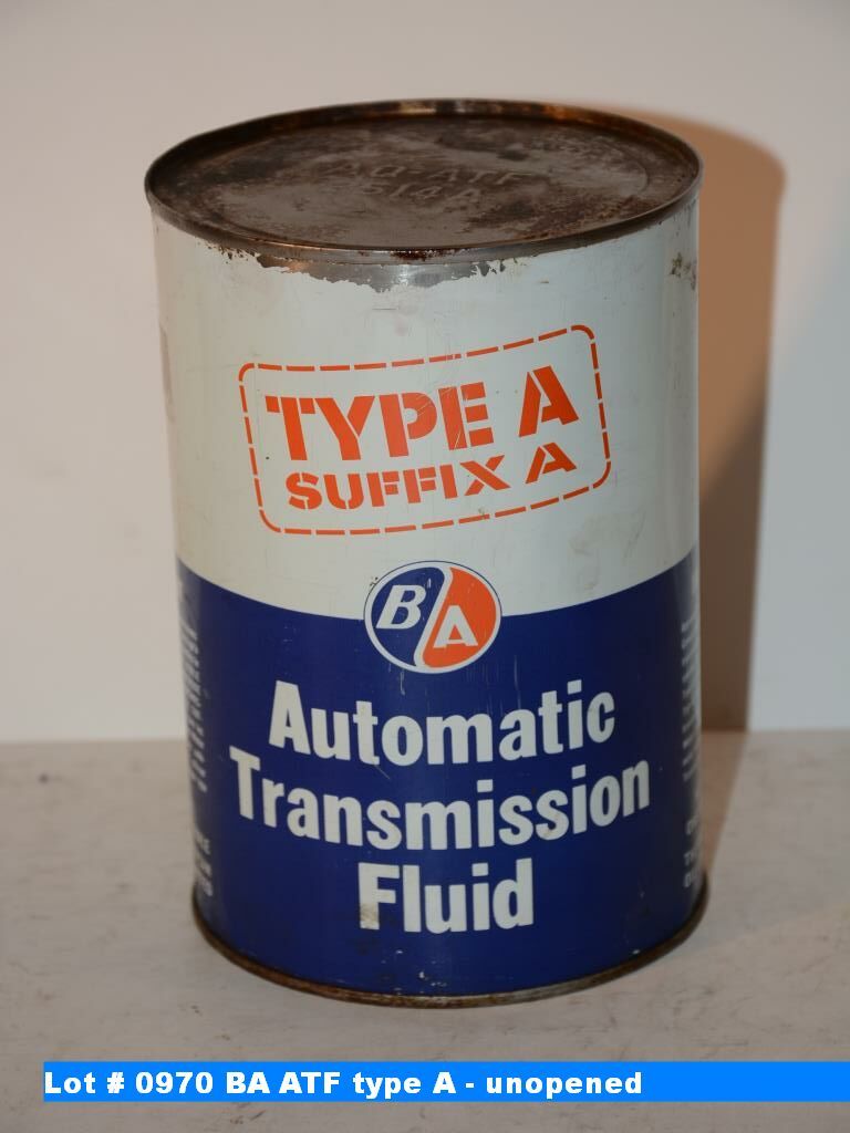 BA Automatic Transmission Fluid Type A Unopened
