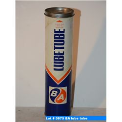 BA lube tube