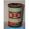 Image 3 : BA Autolene motor oil tin SAE10