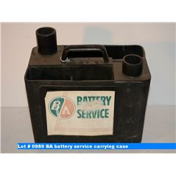 BA battery service carrying case