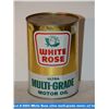 Image 1 : White Rose ultra multi-grade motor oil tin
