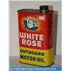 Image 1 : White Rose outboard motor oil tin