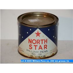 Northstar Oil, William Penn no. 200 lube grease tin