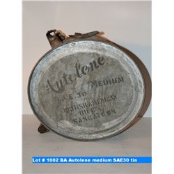 BA Autolene medium SAE30 tin