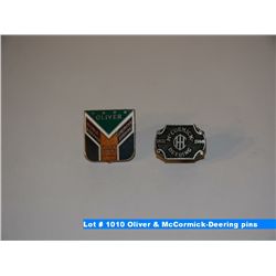 Oliver & McCormick-Deering pins