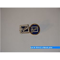 2 x Buick pins