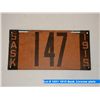 Image 1 : 1915 Sask. License plate