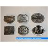 Image 1 : 6 x assorted belt buckles