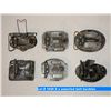 Image 2 : 6 x assorted belt buckles