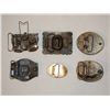 Image 2 : 6 x assorted belt buckles