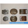 Image 1 : 6 x assorted belt buckles