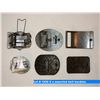 Image 2 : 6 x assorted belt buckles