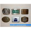 Image 1 : 6 x assorted belt buckles