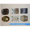 Image 2 : 6 x assorted belt buckles