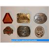 Image 1 : 6 x assorted belt buckles