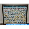 Image 1 : framed "History of Ford tractors" poster