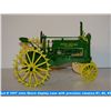Image 3 : Handmade John Deere display case with precision classics #1, #2, #3 (Ertl John Deere model A tractor
