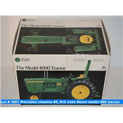 Precision classics #5, Ertl John Deere model 400 tractor