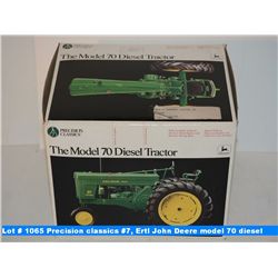Precision classics #7, Ertl John Deere model 70 diesel tractor