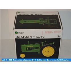 Precision classics #12, Ertl John Deere model B tractor