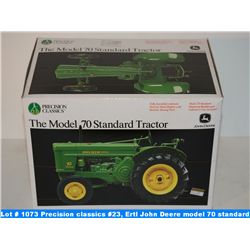 Precision classics #23, Ertl John Deere model 70 standard tractor