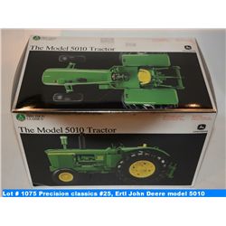 Precision classics #25, Ertl John Deere model 5010 tractor