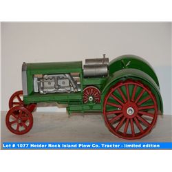 Heider Rock Island Plow Co. Tractor - limited edition (657/1500)