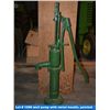 Image 2 : well pump with metal handle, painted