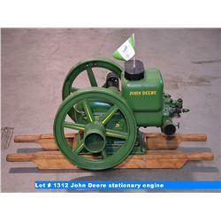 John Deere stationary engine