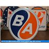 Image 1 : BA double-sided round metal sign (68 inches)
