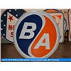 Image 2 : BA double-sided round metal sign (68 inches)